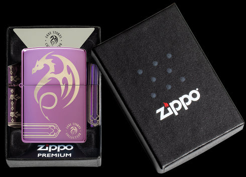 Zippo vžigalnik 48574 Anne Stokes Dragon & Skull